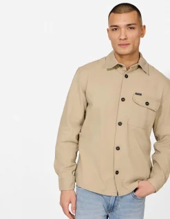 Hemd - Twill - beige