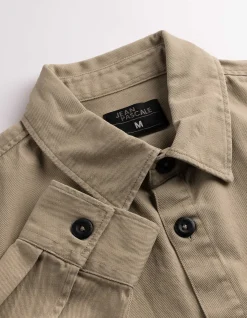 Hemd - Twill - beige