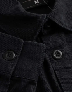 Hemd - Twill - dunkelblau