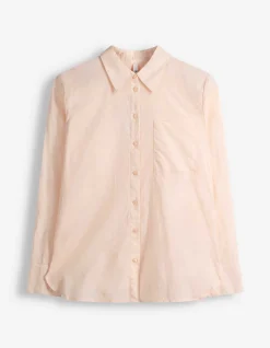 Hemdbluse - Soft-Touch - rosa