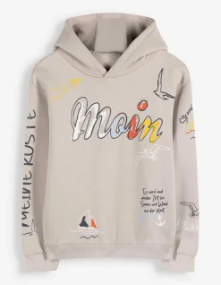 Hoodie - Kapuze - beige