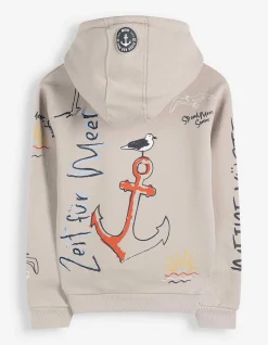 Hoodie - Kapuze - beige