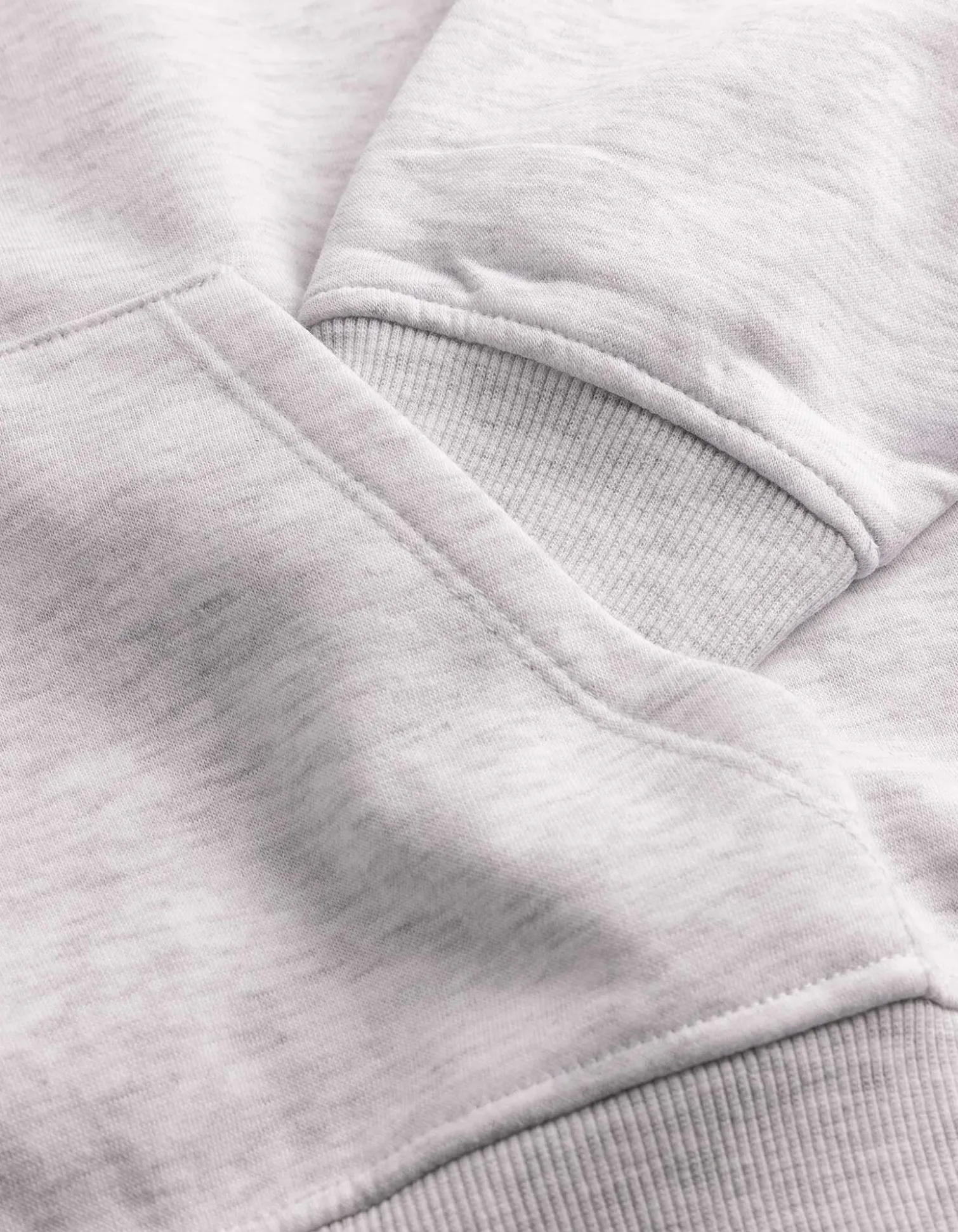 Hoodie - Schriftzug - hellgrau