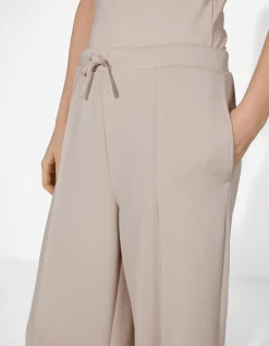 Hose - einfarbig - beige