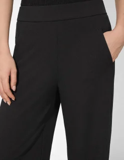 Hose - Elastischer Bund - schwarz