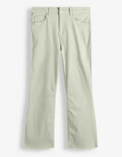 Hose - Flared Fit - grün
