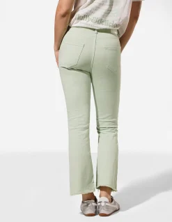 Hose - Flared Fit - grün