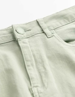 Hose - Flared Fit - grün