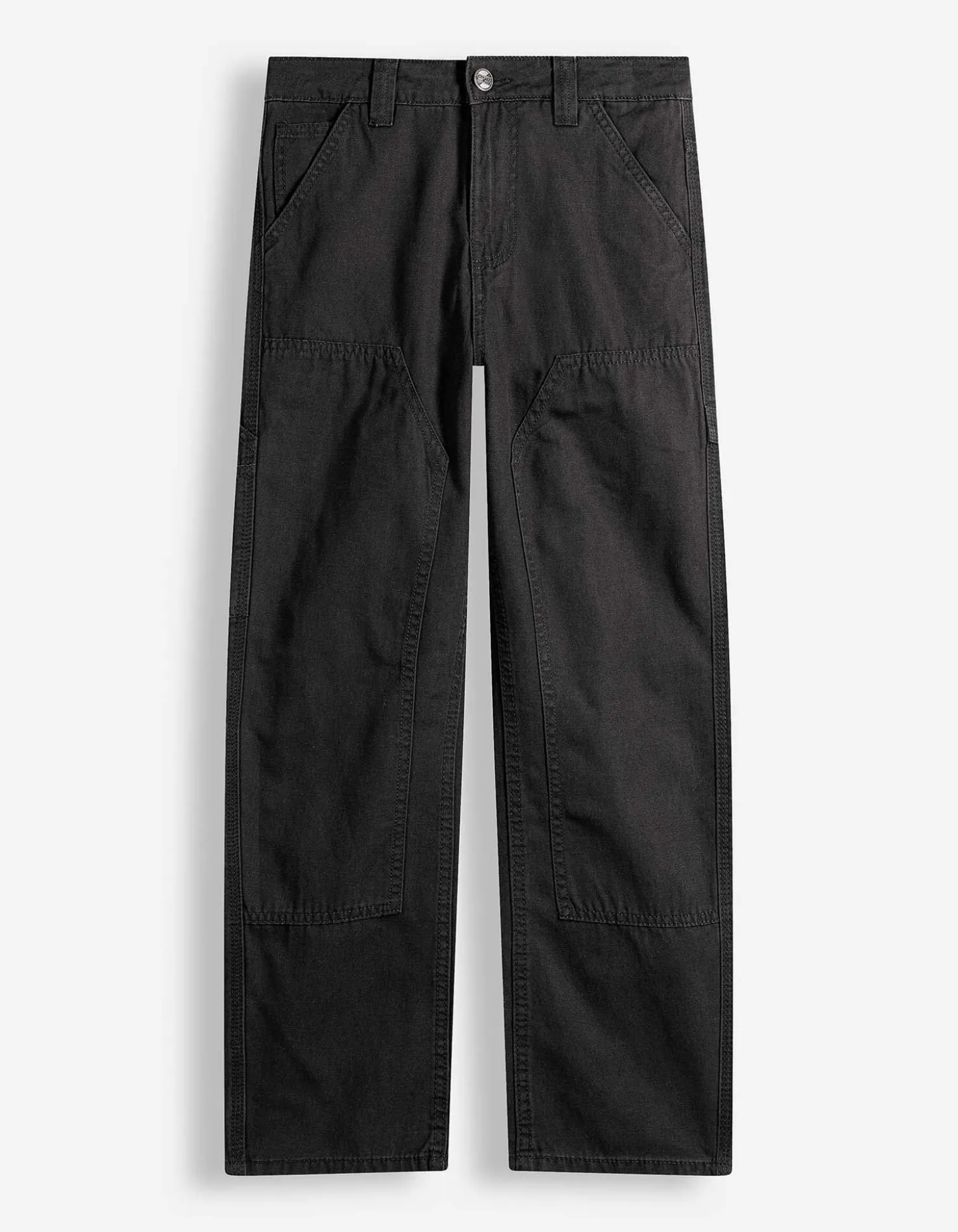 Hose - Loose Fit - dunkelgrau