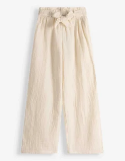Hose - Musselin - beige
