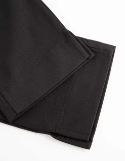 Hose - Regular Fit - schwarz