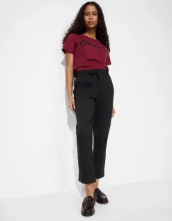Hose - Regular Fit - schwarz