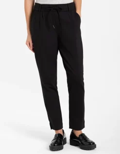 Hose - Regular Fit - schwarz