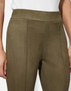 Hose - Reithosen-Optik - dunkelgrün