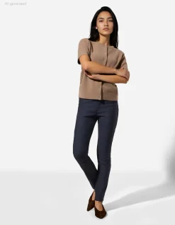 Hose - Skinny Fit - dunkelblau