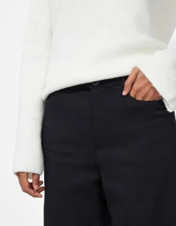 Hose - Straight Fit - schwarz