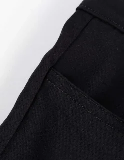 Hose - Straight Fit - schwarz