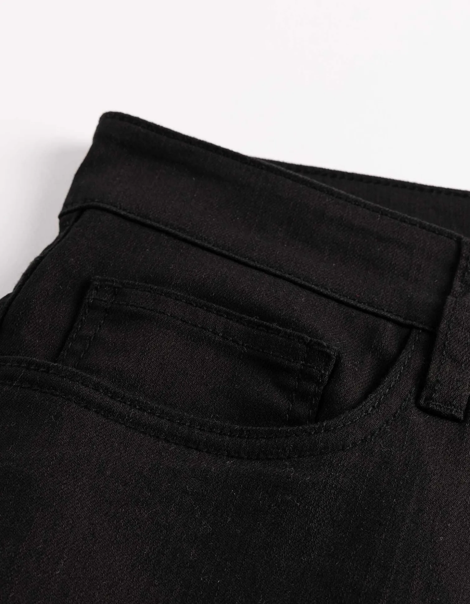 Hose - Straight Fit - schwarz