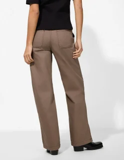 Hose - Wide Fit - braun
