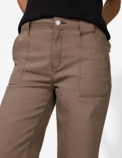 Hose - Wide Fit - braun