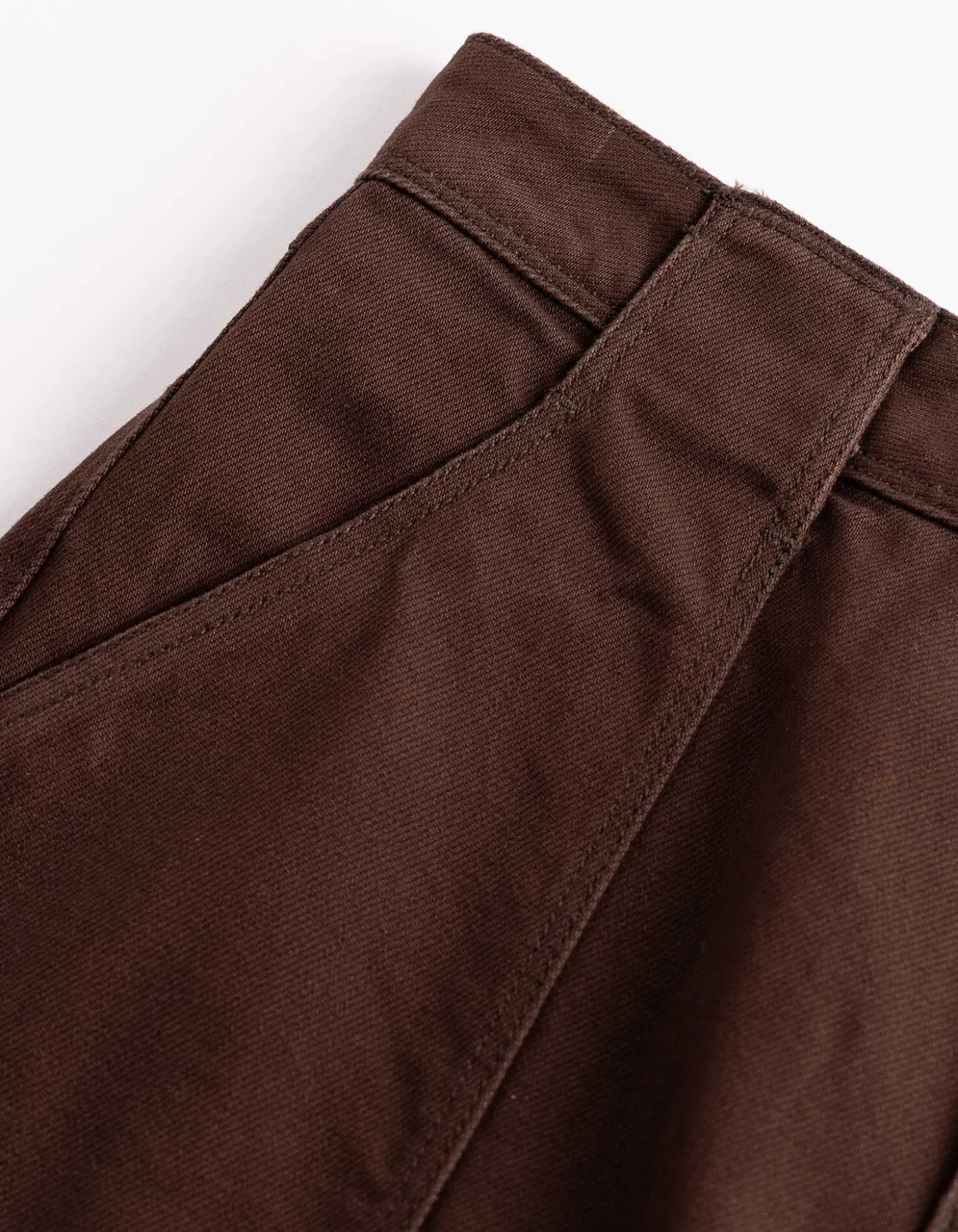 Hose - Wide Fit - dunkelbraun