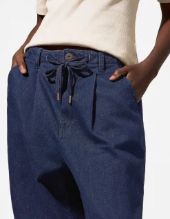 Jeans - Balloon Fit - blau