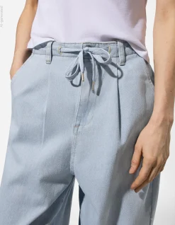 Jeans - Balloon Fit - blau
