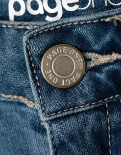 Jeans - Balloon Fit - blau