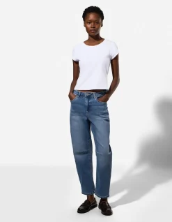 Jeans - Balloon Fit - blau