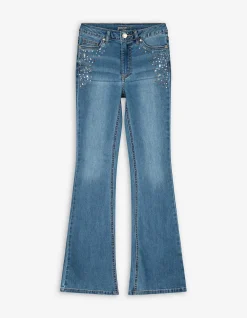 Jeans - Bootcut Fit - blau