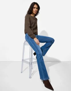 Jeans - Bootcut Fit - blau