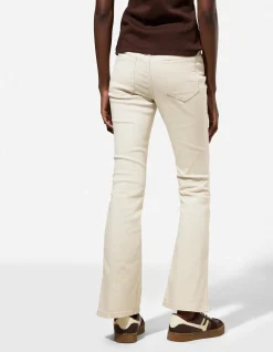Jeans - Bootcut Fit - weiß
