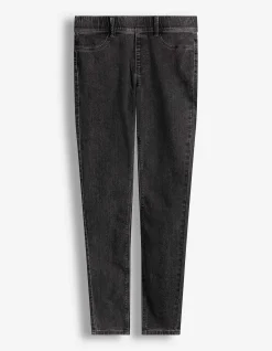 Jeans - einfarbig - grau