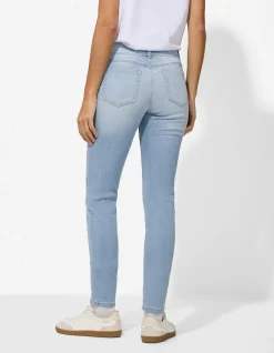 Jeans - einfarbig - hellblau