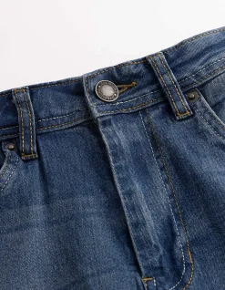 Jeans - Eingrifftaschen - dunkelblau