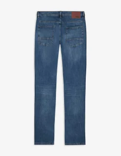 Jeans - Eingrifftaschen - dunkelblau