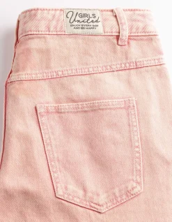 Jeans - High Waist - rosa