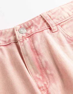 Jeans - High Waist - rosa