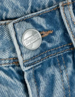 Jeans - Loose Fit - hellblau