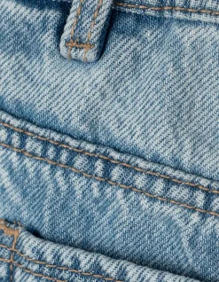 Jeans - Loose Fit - hellblau