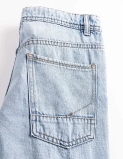 Jeans - Loose Fit - hellblau