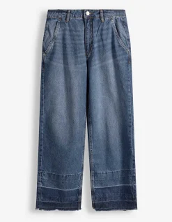 Jeans - mid blue denim - blau