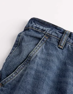 Jeans - mid blue denim - blau