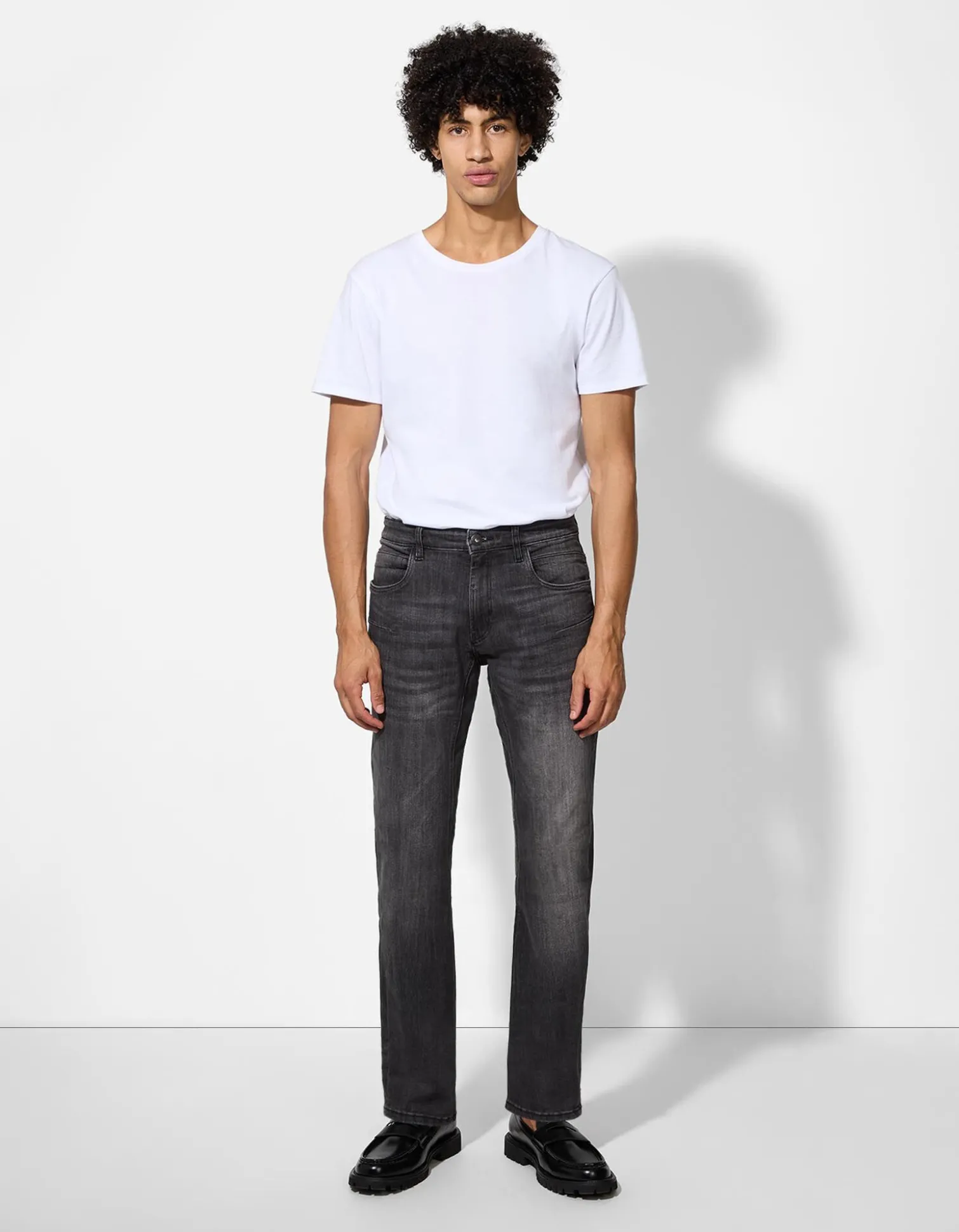 Jeans - Modern Straight Fit - dunkelblau