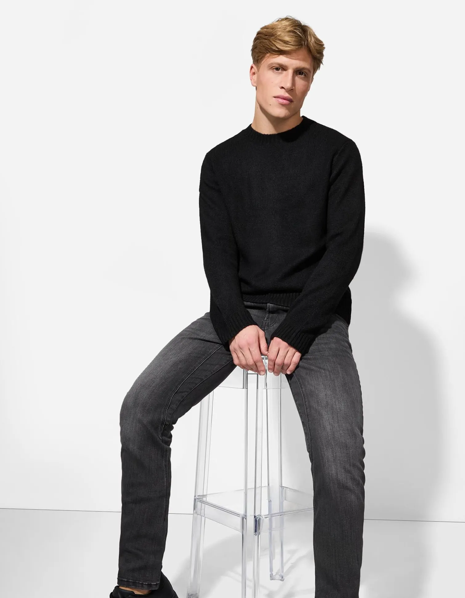 Jeans - Modern Straight Fit - dunkelblau