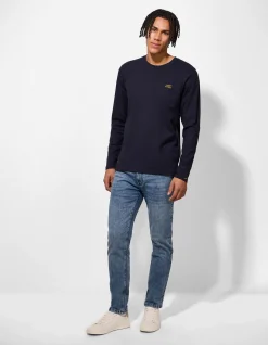 Jeans - Modern Straight Fit - blau