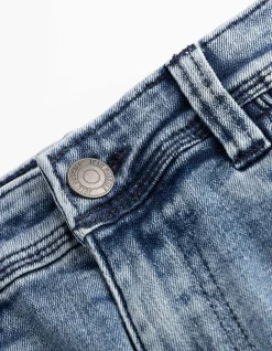 Jeans - Modern Straight Fit - blau