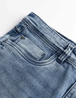 Jeans - Modern Straight Fit - blau