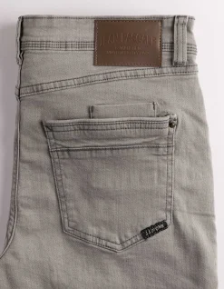 Jeans - Modern Straight Fit - grau