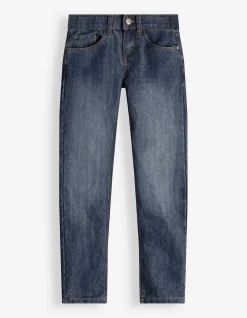 Jeans - Regulierbarer Saum - dunkelblau